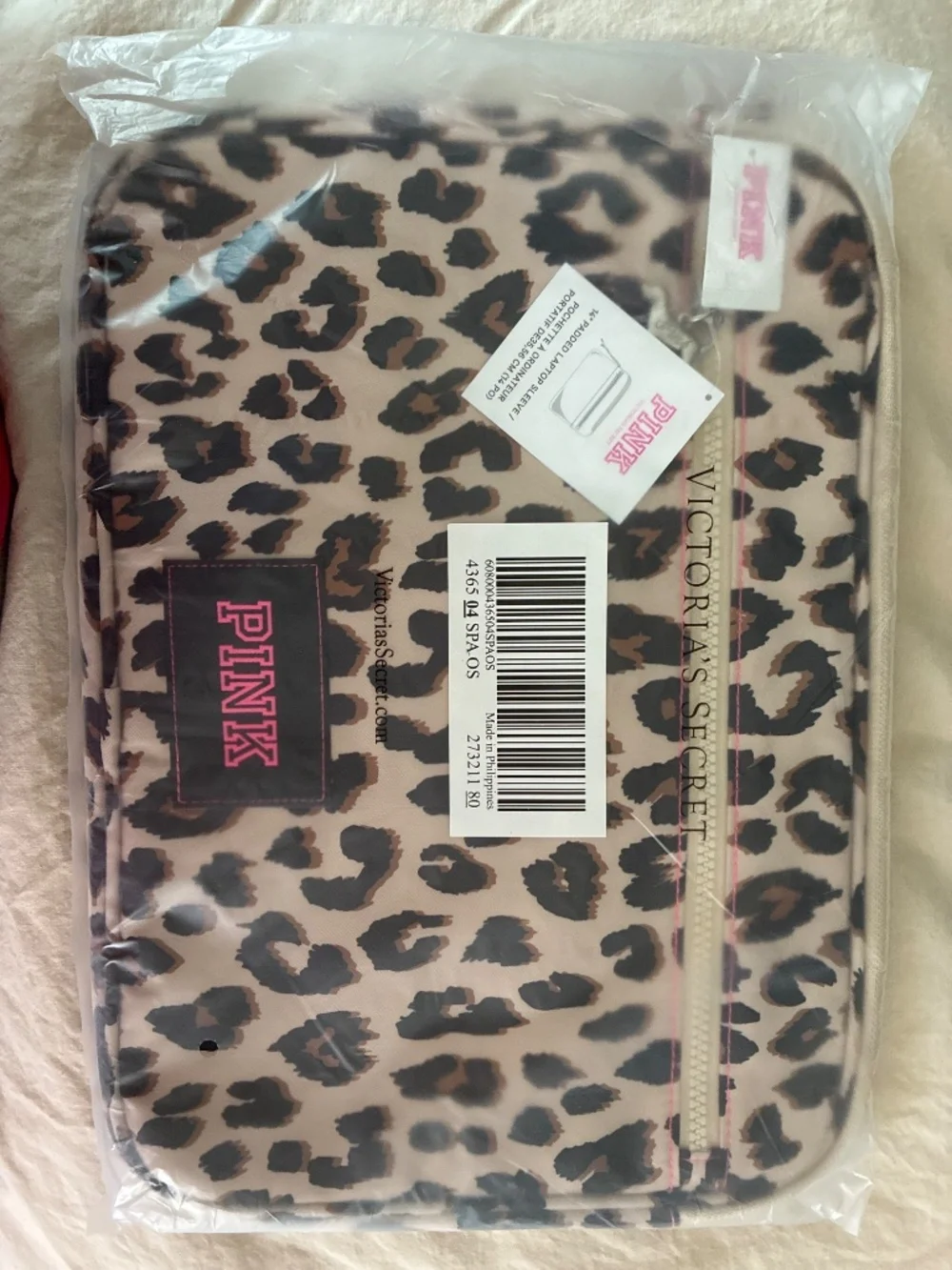 PINK Victoria’s Secret 14” Padded Laptop Sleeve